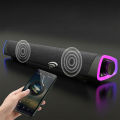 【Wiwind】 PC Soundbar Bluetooth-compatible Stereo Sound Gaming Speakers Laptop Speakers for Computer Laptop Desktop Tablet Smartphone TV. 
