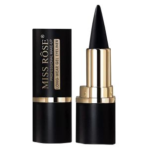 MISS ROSE M 4 Colors Gel Eyeliner Set Eyeliner Pencils delineador de ojos contra el agua Easy to Use Eye Makeup for Women (4 Colors)
