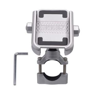 ที่ยึดที่ยึดโทรศัพท์มือถือกับจักรยานโทรศัพท์ติดรถจักรยานยนต์4สีที่ยึดโทรศัพท์มือถือใช้ได้กับโทรศัพท์หรือมือจับทุกรุ่น