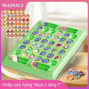 [COD] MADOU2 1 bộ tư duy logic nhận thức Bộ nhớ học tập động vật phù hợp với cờ vua trẻ em Đồ chơi động vật lật cờ vua chiến lược cổ điển trò chơi bảng