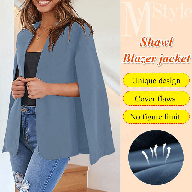 Cape blazer jacket best sale