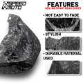 MOKOTO ADV 160 FRONT BEAK GRANISH COVER LOW WINGLET CAP CARBON / MATTE BLACK / FORGED FOR HONDA ADV 160 MOTORCYCLE. 