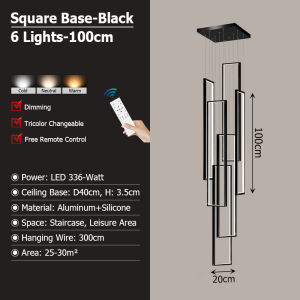 LANTU ไฟบันไดโคมไฟระย้าประดับบันไดแบบสองทิศทางโมเดิร์นเรียบง่ายและเบาหรูหราแบบนอร์ดิกร้านอาหารที่สร้างสรรค์บาร์ไฟ Led นอร์ดิกดีไซน์เรียบง่ายทันสมัยสำหรับเพดาน Led ไฟหยดน้ำห้องครัวรับประทานอาหารโคมระย้าห้อยห้องน้ำนั่งเล่น
