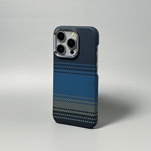 for Magsafe Matte Carbon Fiber Pattern Case for iPhone 17 16 15 14 Pro Max Hard PC Ultra Slim Shockproof Cover for iPhone 17Pro