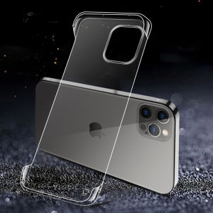 เคสโทรศัพท์ใสสำหรับ IPhoneเคสแข็งไร้ขอบสำหรับ IPhone 13 11 12 Pro Max Mini SE 2020สำหรับ IPhone X XR XS Max 6 6S 7 8 Plus