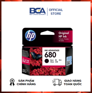 Mực In HP 680 Black Original Ink Advantage Cartridge (F6V27AA) DÙNG CHO HP 1118 / 2138 / 3635 / 3636 / 3638 / 4675 / 467