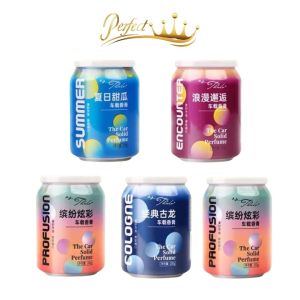 Car Freshener Perfume Creative Cola Cans Aromatherapy Long-lasting Air Fresheners 200g
