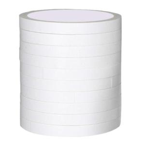 10Rolls 10Meter Strong Adhesive Double Sided Tape Multipurpose Heavy Duty Mounting Tape for Crafting Home Decoration