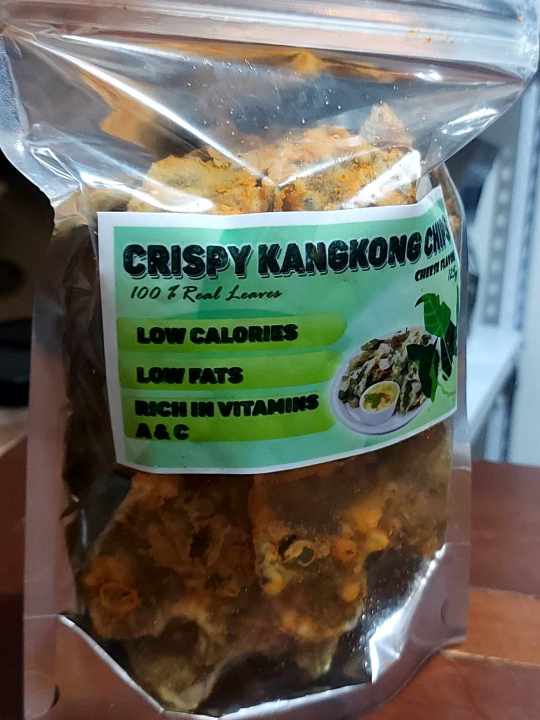 CRISPY KANGKONG CHIPS / REPACKED ALL FLAVORS /HEALTHY SNACKS