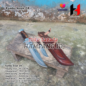 Paket Hemat Pisau Set 2 pcs Pisau Daging dan Pisau Dapur Per Baja Tajam Pisau Dapur Ukuran Besar Premium