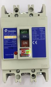 Cầu Dao MCCB BM100MN 3P 100A 10KA Shihlin Electric