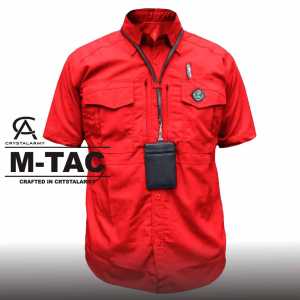 Kemeja Tactical M-Tac Lengan Pendek Pria Kemeja Kerja Kantor Lapangan