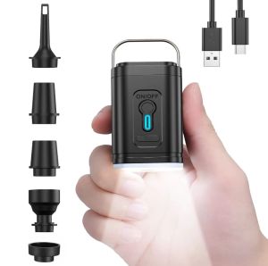 MVS-21 Mesin Pompa Vakum Baju Daya Hisap Kuat Vacum Bag Baju Dengan Lampu LED Bisa Terang Outdoor Camping dan Travel