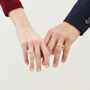 Chow Sang Sang 周生生 999.9 24K Pure Gold Price-by-Weight Gold Adjustable Ring for Men & Women 09141R