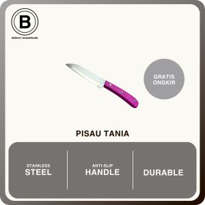 Komodo Pisau Tania 5 inci Pisau Buah Stainless Steel Anti Karat Gagang Anti Slip