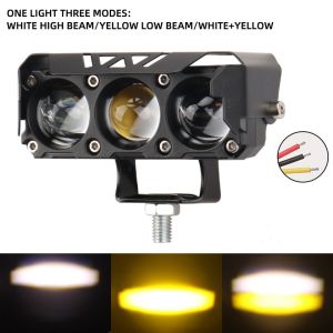 Lampu Tembak Laser Foglamp SQL 3 Mata Super Bright Hi Lo 35 Watt Lampu Tembak Motor Mobil