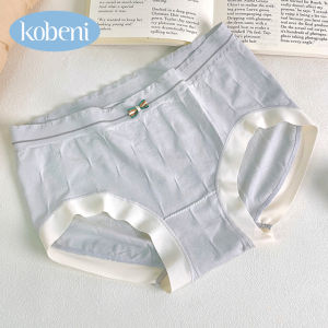 KOBENI กางเกงใน Panty โบว์ลูกไม้ กางเกงในผ้าในลอนหญิง สไตล์นักเรียนเกาหลี Free Size