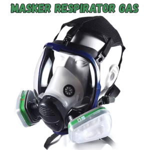 COD Kirim Cepat Safurance Masker Gas Respirator Mask Pelindung Debu Proyek Full Face 6004CN 6800 No4