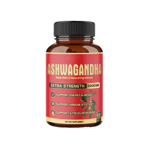 100% Natural Ashwagandha Capsules Harmless Enhance Vitality Natural Enhancement of Physical Strength