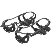 MLADEN 24 Teeth Ice Gripper Anti Slip Ice Claw Ice Gripper Spike Grips Cleats Non Slip Shoe Cover Outdoor Climbing Snow