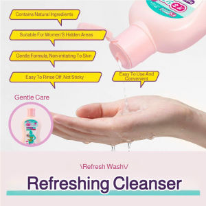 Intimate Care Solution Gentle Skin Care Refreshing Cleansing Body Wash for Women