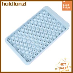 haidianzi 1Pc 104 Grid Mini Ice Cube Tray Mold Food Grade Small Ice Cube Maker Mould Easy Release Round Ice Molds For Whiskey Cold Drink