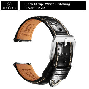 new Maikes Luxury Rolex Leather Watch Strap Quick Release 20mm 21mm 22mm Accessories Watchbands Braceletes For Omega Watch Band high-quality