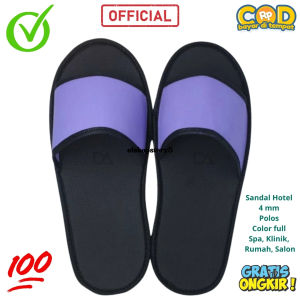 Sandal Hotel 4 mm Polos Color full Untuk Spa Klinik Rumah Salon