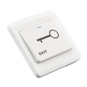 Wall Mounted Entry Switches Button Exit Button With Bottom Box Auto Resetting Door Opening Control Switches Easy to Install