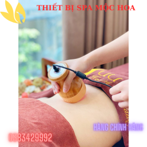 Cốc Hồng Quang Thần Cứu Cốc Nhiệt Hồng Quang Massage Body Máy Đả Thông Kinh Lạc Có Đèn Hồng Ngoại
