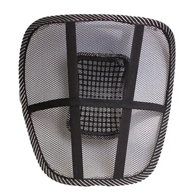 【COD&Fast Delivery】 Office Ventilate 4040cm Seat Supports Protector Support Waist Cushion Chair Massage Lumbar Car Back Pad