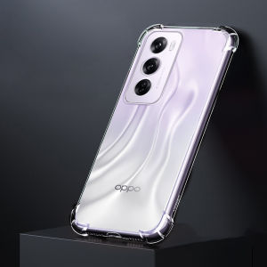 Oppo Reno12 5G 2024 Transparent Shockproof Back Cover For Oppo Reno 12 Pro 12 Reno12 Pro Reno12 Reno12Pro Oppo 5G 2024 Silicone Shockproof Phone Case