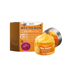 HOLKEA Kem Dưỡng Da Mặt Nọc Ong 50g - Kem dưỡng ẩm và nuôi dưỡng da chứa nọc ong và chiết xuất trà xanh hỗ trợ làm dịu da kết cấu mịn thẩm thấu nhanh phù hợp mọi loại da dùng hàng ngày