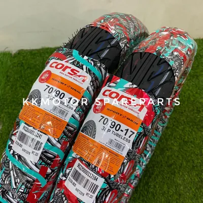 CORSA SPORT RAIN TAYAR SPORTRAIN CORSA SR 70/90x17 80/90x17 90/80x17 100/80-17 110/70x17 130/70x17 tubeless