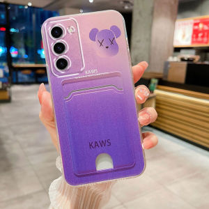 Phone Case for Samsung Galaxy A16 5G A06 cute cartoon bear pattern with Card Pocket Design silicone Soft Casing Samsung A16 5G Suitable for girls phone Cover