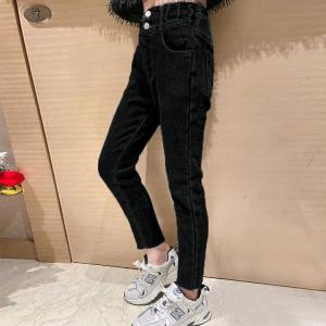 JEANS ANAK PEREMPUAN KOREAN STYLE RIPPED SKINNY PENCIL