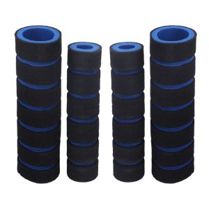 4Pcs/set Motorcycle Bike Sponge Grip Cover Handlebar Anti-slip Folding Bike Bicycle Handle Bar Foam Bicycle Bike Handlebar Grips