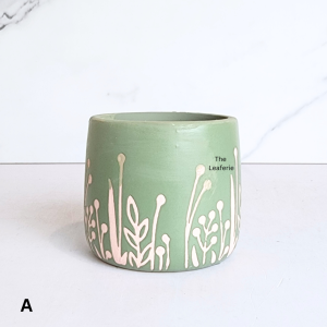 The Leaferie Petit Pots (Series 20) Ceramic pot small flowerpot flower pots planters Succulents