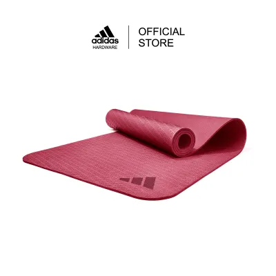 adidas เสื่อโยคะ 6 มม. สีแดงเข้ม / Yoga Mat 6 mm collegiate Burgundy