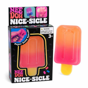 Ice Cream Stress Ball Squishy Squeeze Toy Gradient Popsicle Soft Silicone Fidget Sensory Home Desk