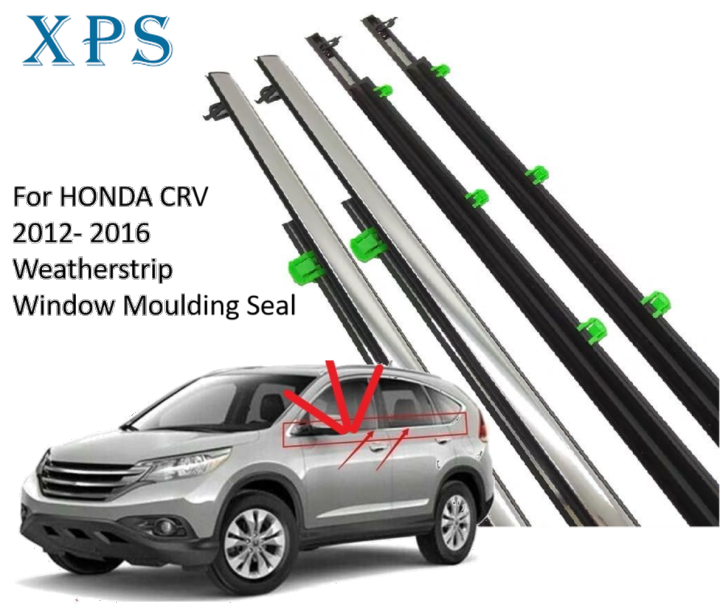 Moldura Puerta Honda Crv 2012-2016 Izquierda Trasera | Envío Gratis