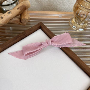 Mesh Ribbon Hair Clip 🎀 蝴蝶结公主头侧边发夹 Mesh Klip Rambut Jepit Rambut Riben Jaring Gaya Puteri Manis Comel Aksesori Bow Hair Pin Cute Elegant