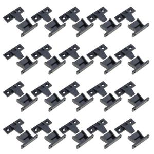 20pcs đẩy trong plinth ốc vít chốt tủ khóa Báo Chí phù hợp với bảng điều khiển Clip đồ nội thất đẩy trong plinth Bảng điều chỉnh Doanh khung