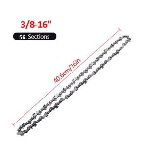 COUPLECOL 12/14/16/18/20 inch Xích Máy cưa xích Phụ tùng thay thế Thép Xích cưa chạy điện Chuyên nghiệp 45 52 56 76 DL Xích cưa máy Gia công gỗ