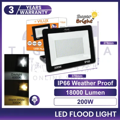 Outdoor LED Flood Light 10W/20W/30W/50W/100W/200W High Quality Outdoor LED Spotlight Super Bright IP66 Waterproof Lamp
