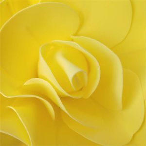 NOBLEE Party Supplies Artificial Flat Flowers PE Foam Flowers Wedding Flower Wall Decor Large