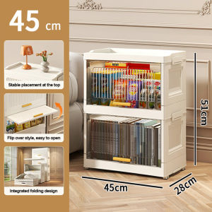Flip Storage Cabinet Drawer Top Storage Box Plastic Wardrobe For Home  Baby Toy ClothesOrganizer