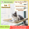 Cat Window Hanging Hammock Perch Seat Cat Safety Sunny Bed Breathable Washable Nest. 
