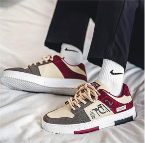 รองเท้าผ้าใบผู้ชายรองเท้า ผช ลำลองรองเท้าแฟชั่นผลิตจากวัสดุเกรดดี ระบายอากาศดีธรรมดา