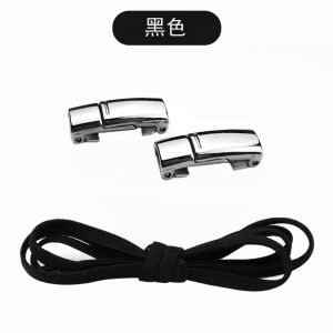 2 Pcs/1 Set Tali Sepatu Magnet Tanpa Ikat Shoelace Magnetic Tali Sepatu Elastis Lazy Elastic Shoelaces